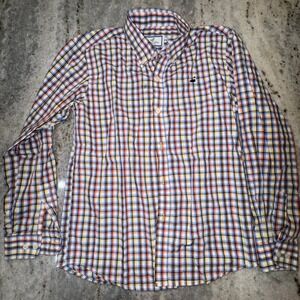 Properly Tied Youth Large 10/12 Shirt Plaid Button Down Long Sleeve Boys